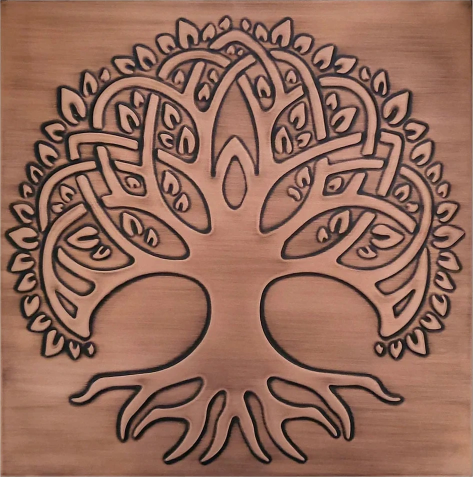 Celtic Tree of life copper version