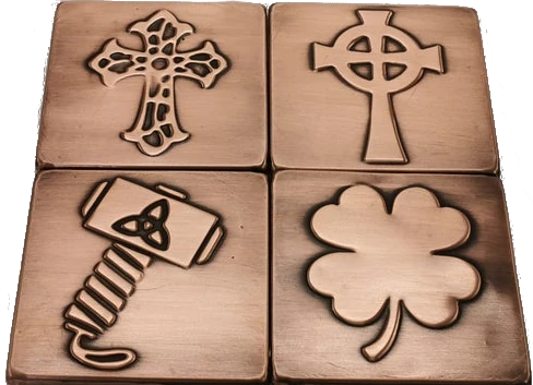 Thors hammer celtic cross backspalsh