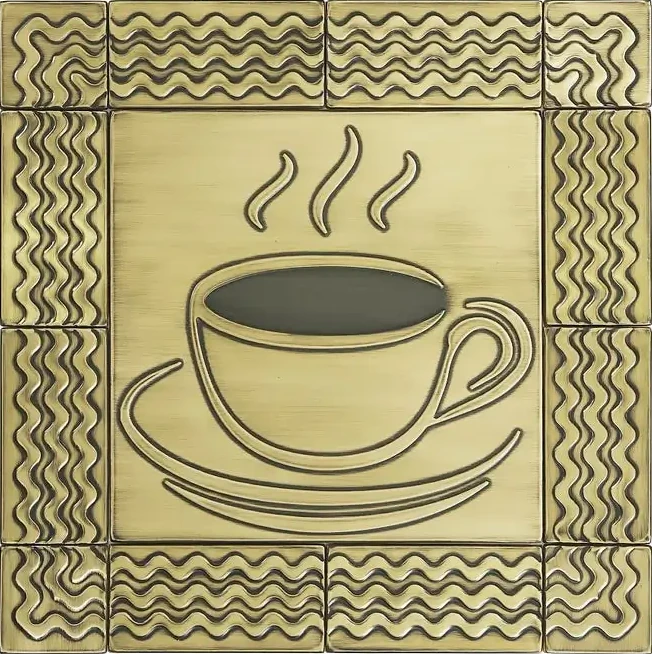 Coffee Cup brass version