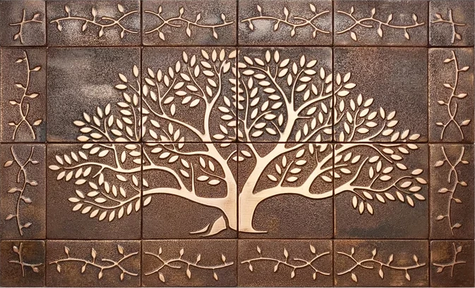 Tree-of-life-with-ornament-brown-patina