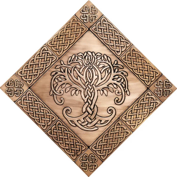Magnificent, unique Celtic tree of life diagonal 2 version