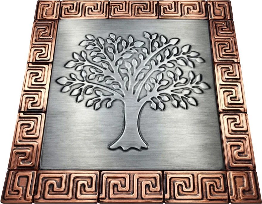 Tree of Life with Copper Frame 3