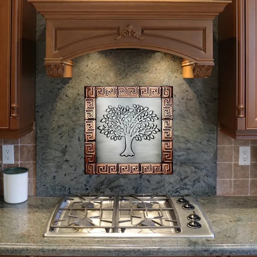 Tree of Life with Copper Frame
