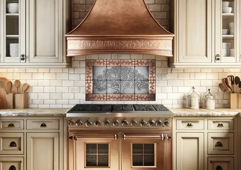 Stainless-Steel-Tree-Centerpiece-with-Copper-Branches-2-backsplash