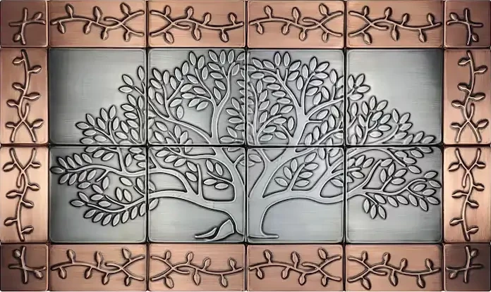 Stainless-Steel-Tree-Centerpiece-with-Copper-Branches-4-backsplash