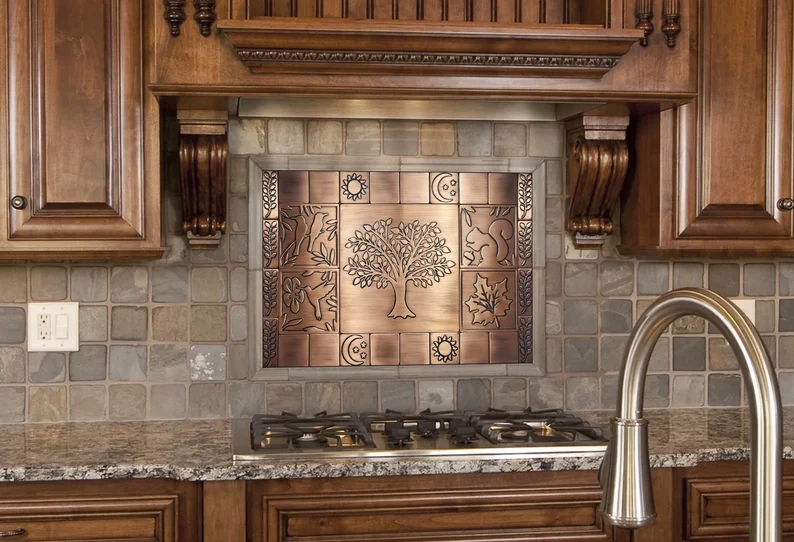 Beautiful-unique-backsplash-with-nature-copper-2-version